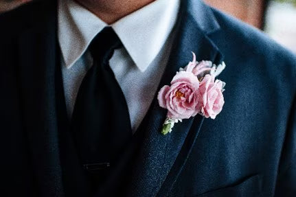 Soft Blush Floral Wrist Corsage